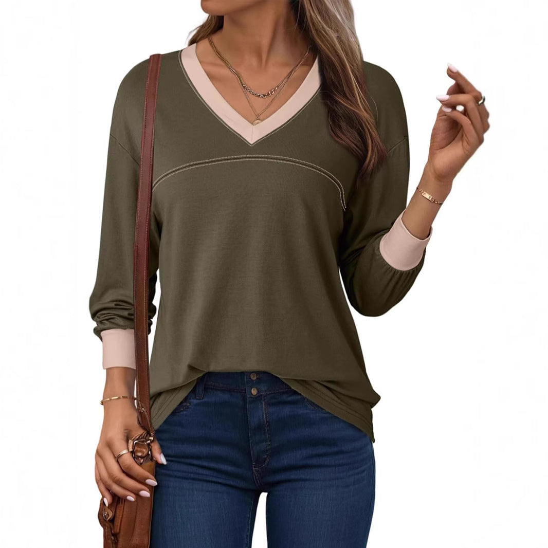 Thin Top Casual All-matching Women