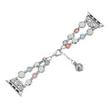 Fashion Creative Luminous Bead Metal Strap