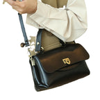 Women's Retro Fashion Multi-bag Leather Handbag