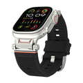 Mecha Stripe Metal Toe Cap Silicone Strap