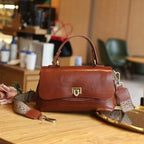 Women's Retro Fashion Multi-bag Leather Handbag