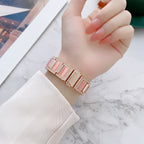 Women's Opal Diamond Fashion Metal Strap